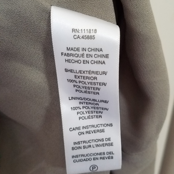 Michael Kors camel tan/creme dress size 12  NWT - Picture 7 of 11